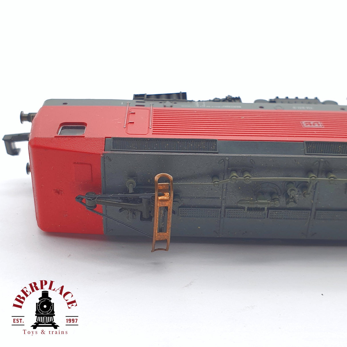 ♻️ 2 mano - Minitrix Locomotora BR 114 DB Roja N escala 1:160 TEN04