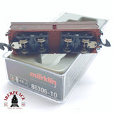 ♻️ 2 mano - Märklin 86306-10 vagón Langer Heinrich DB Z escala 1:220 TEN04