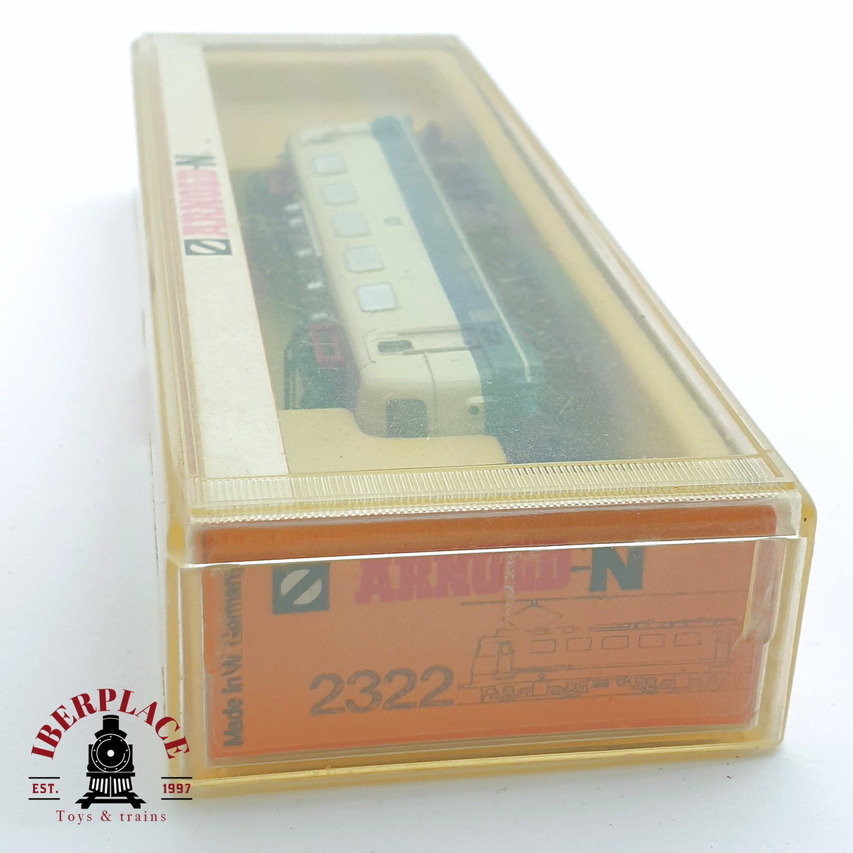 ♻️ 2 mano - Arnold 2322 Locomotora BR 141 DB N escala 1:160 TEN04