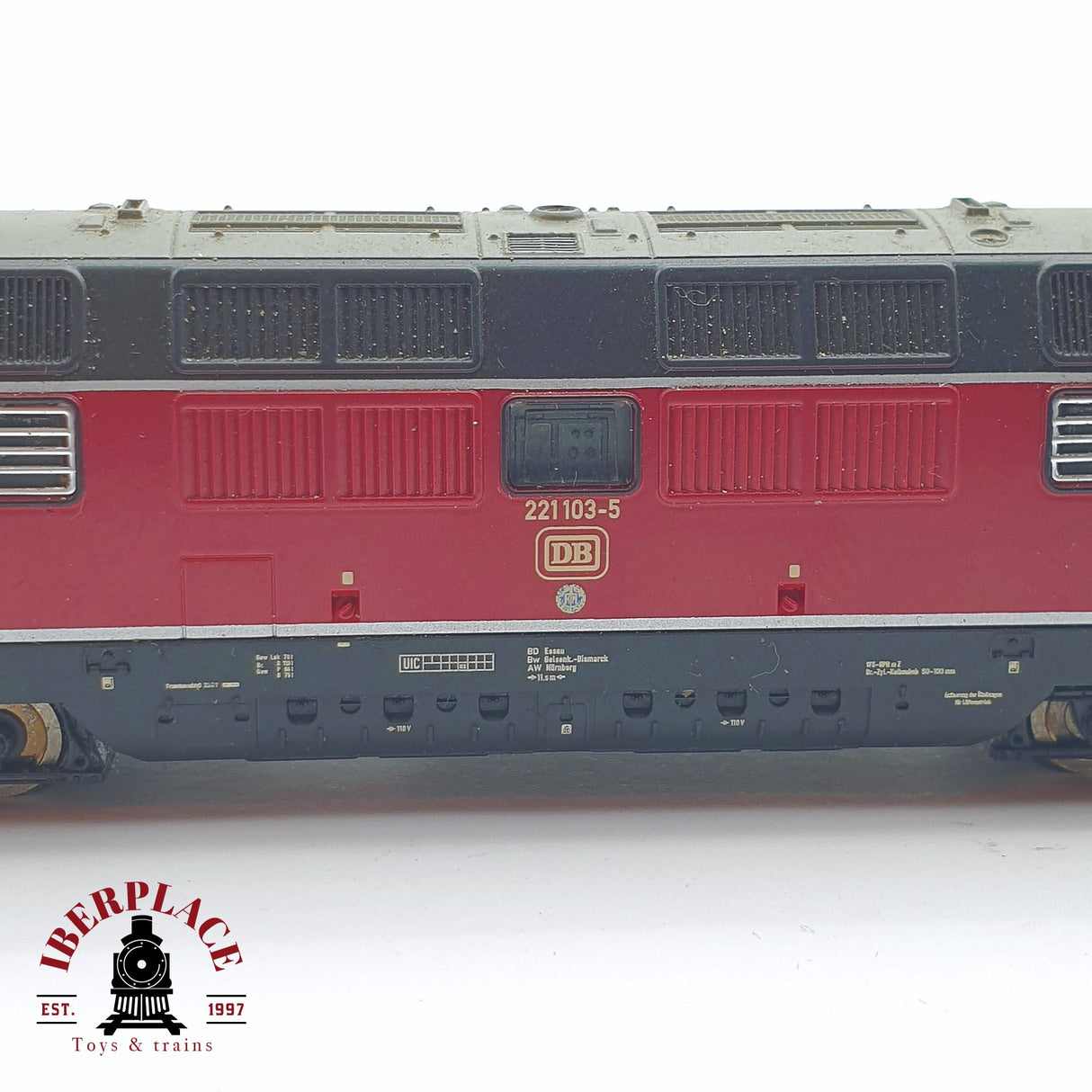 ♻️ 2 mano - Fleischmann 725009 Locomotora BR 221 DB N escala 1:160 TEN04