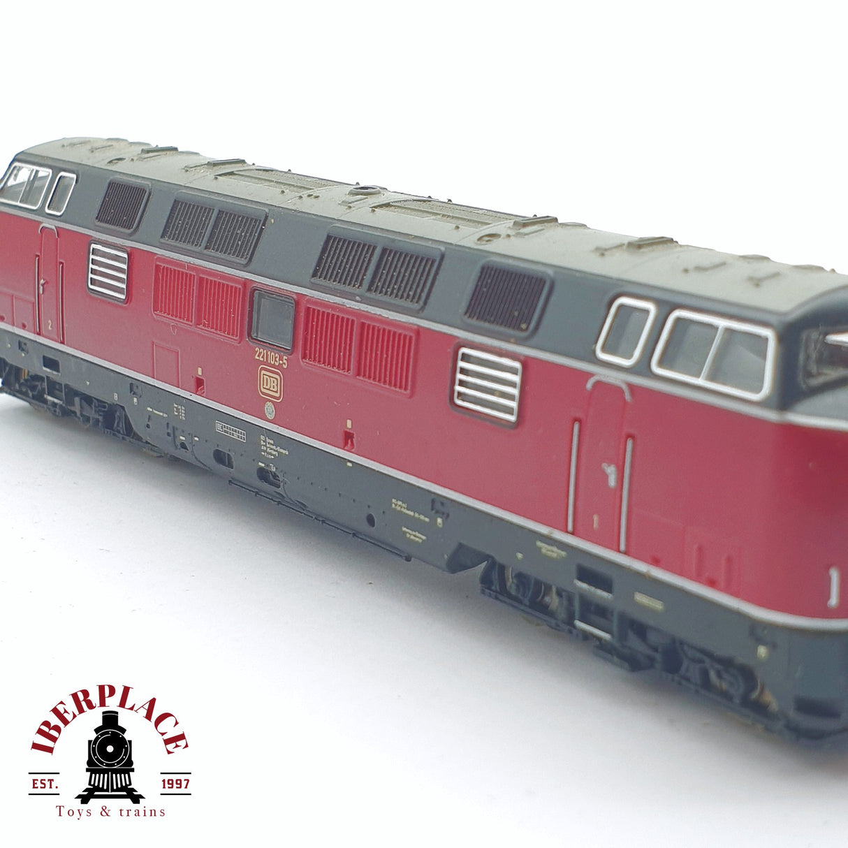 ♻️ 2 mano - Fleischmann 725009 Locomotora BR 221 DB N escala 1:160 TEN04