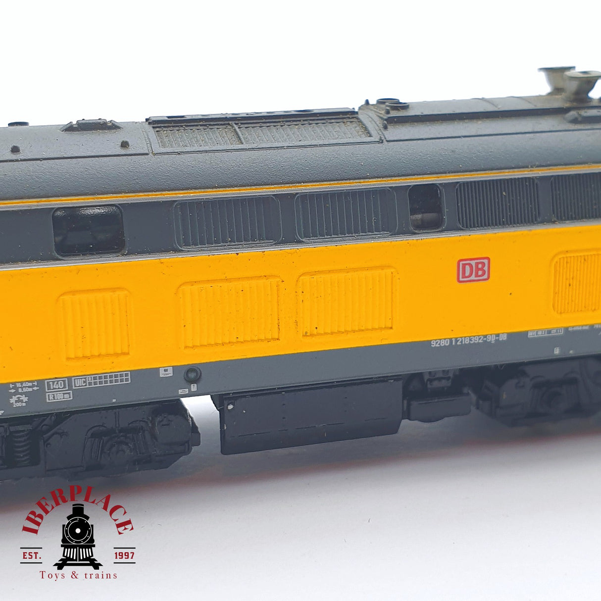 ♻️ 2 mano - Fleischmann 723606 Locomotora DB 9280 1 218 N escala 1:160 TEN04