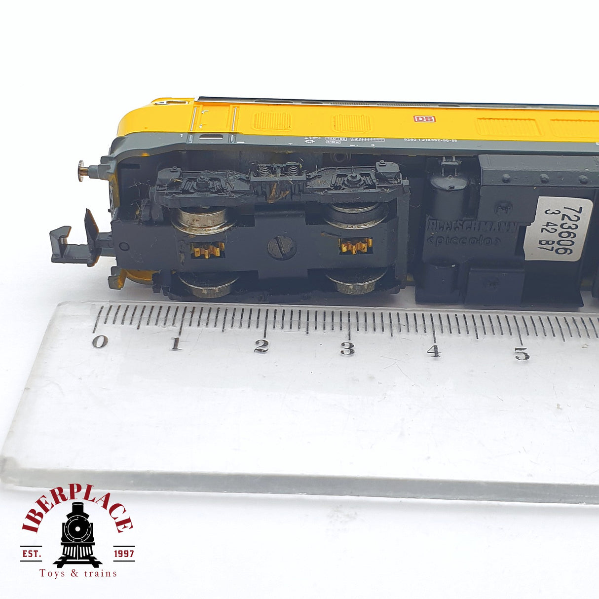 ♻️ 2 mano - Fleischmann 723606 Locomotora DB 9280 1 218 N escala 1:160 TEN04