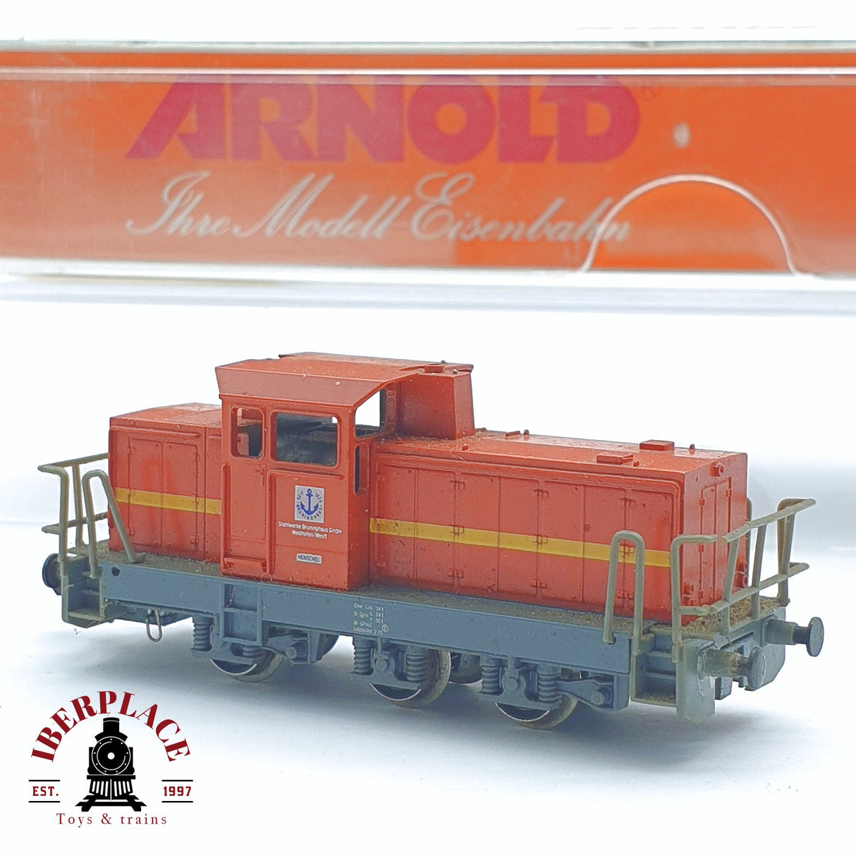 ♻️ 2 mano - Arnold 2080 Locomotora Henschel N escala 1:160 TEN04