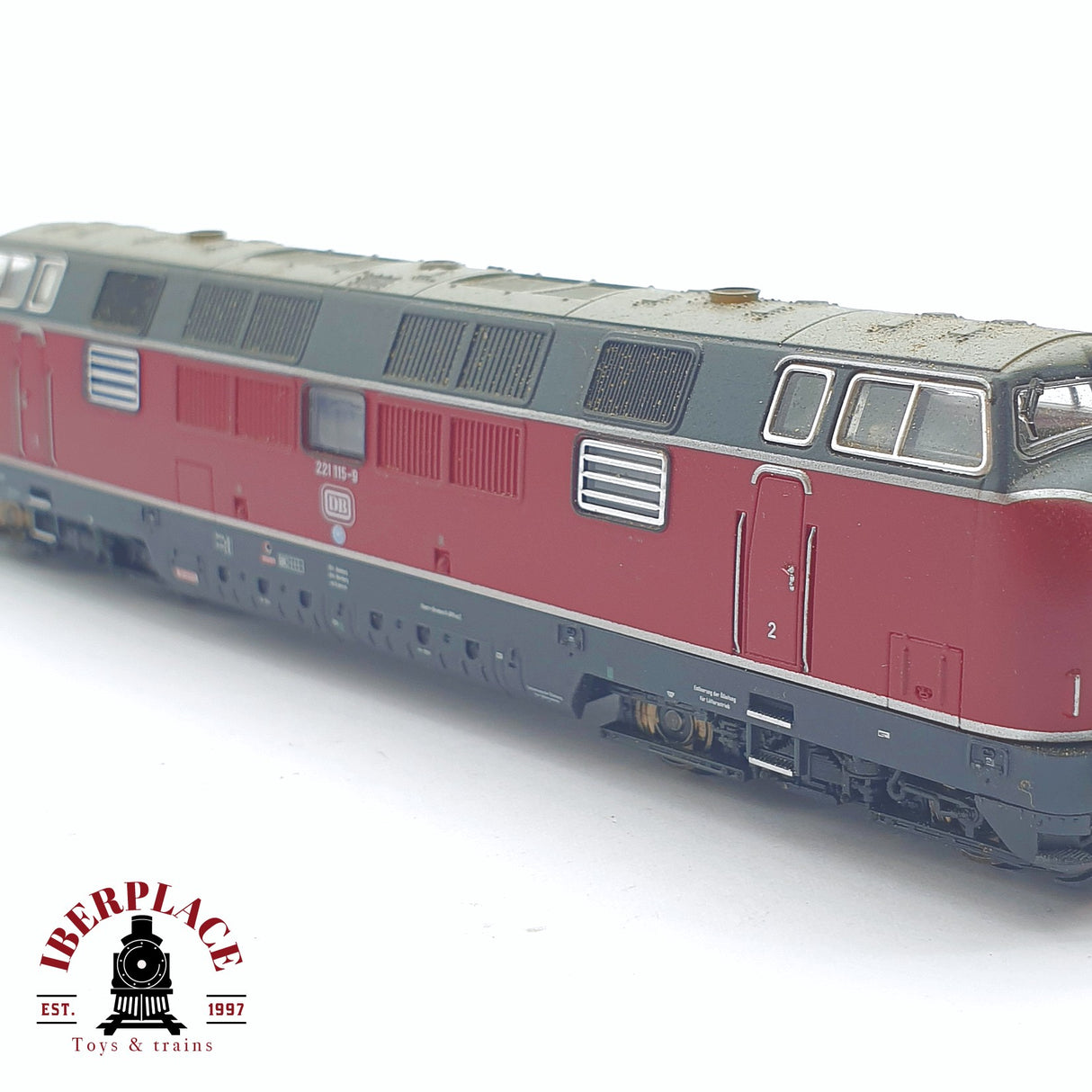 ♻️ 2 mano - PIKO 40500 Locomotora BR 221 DB N escala 1:160 TEN04 2/2