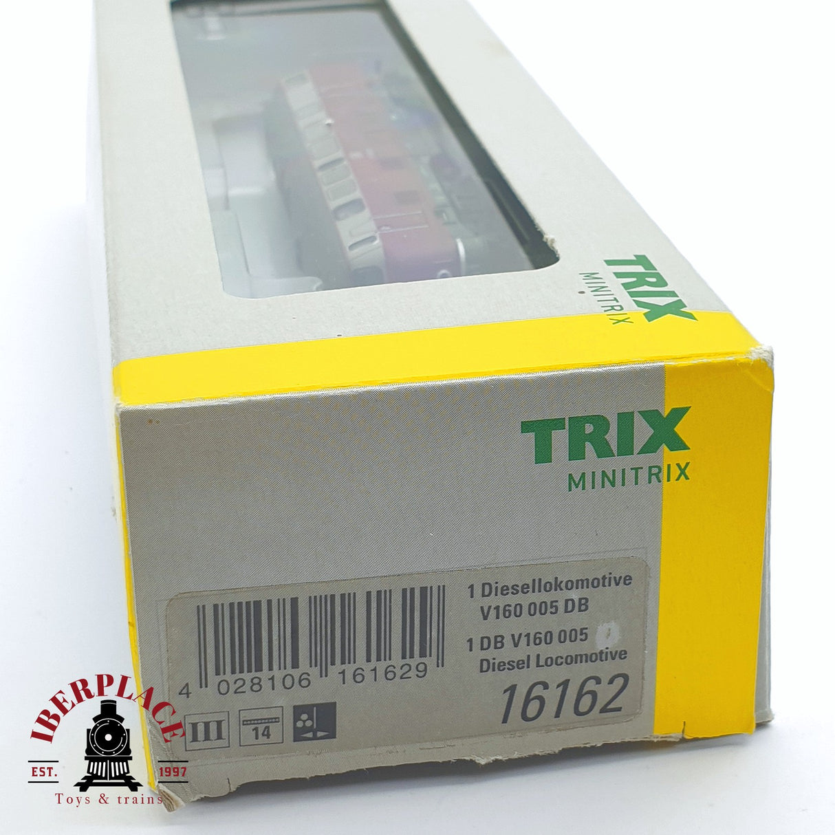 ♻️ 2 mano - Minitrix 16162 Locomotora BR V160 DB N escala 1:160 TEN04