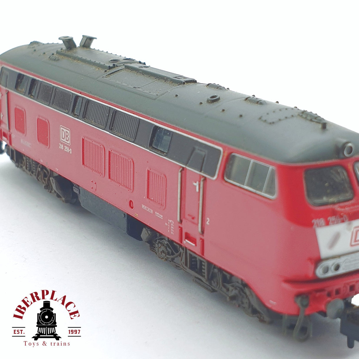 ♻️ 2 mano - Minitrix 16283 Locomotora BR 218 DB N escala 1:160 TEN04