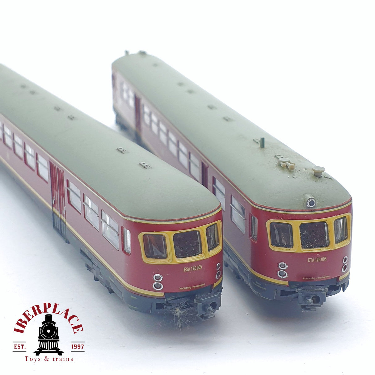 ♻️ 2 mano - Hobby Train H2690 Vagón motor y vagón piloto DB N escala 1:160 TEN04