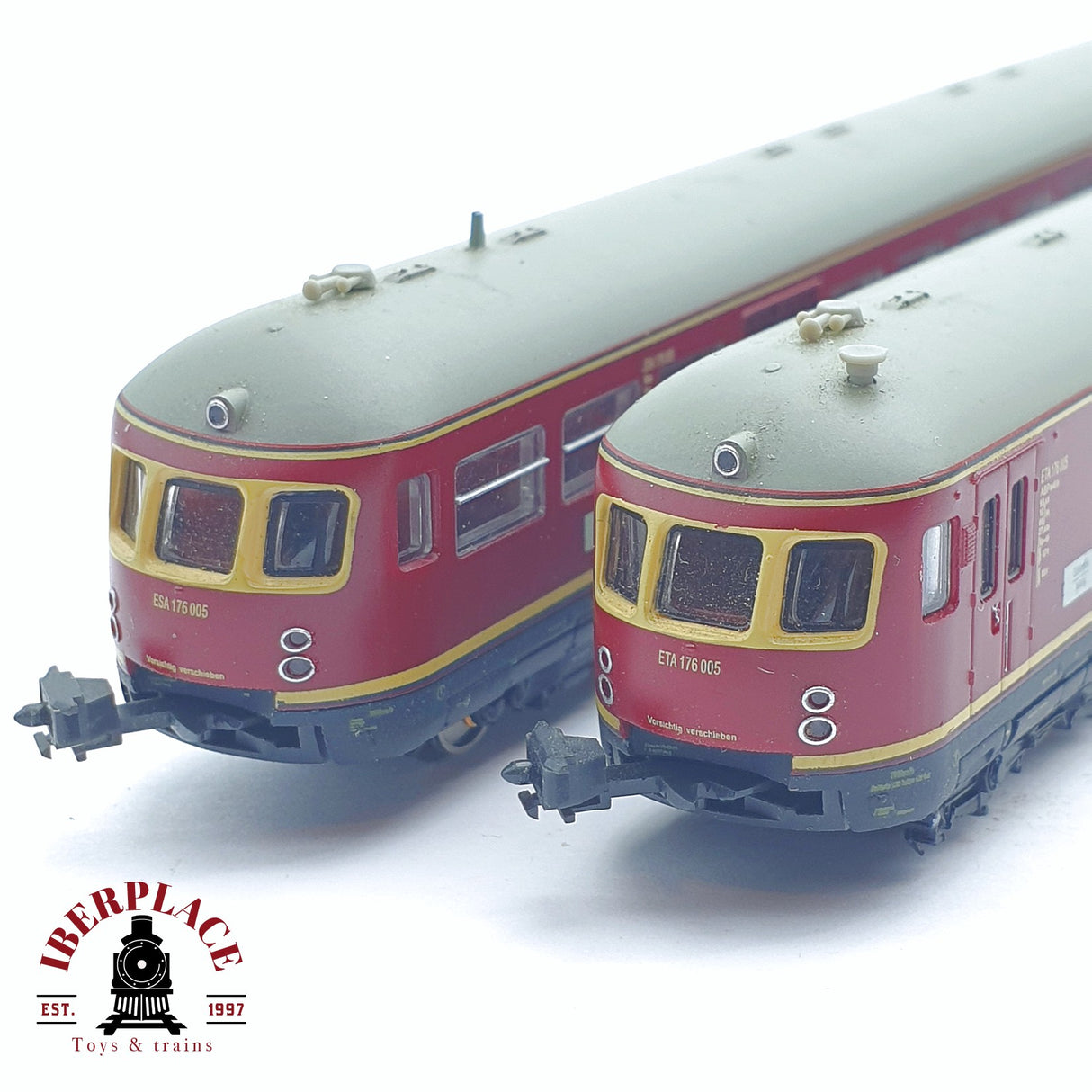 ♻️ 2 mano - Hobby Train H2690 Vagón motor y vagón piloto DB N escala 1:160 TEN04