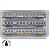 ♻️ 2 mano - Minitrix 18213 set pasajeros con publicidad DB N escala 1:160 TEN04