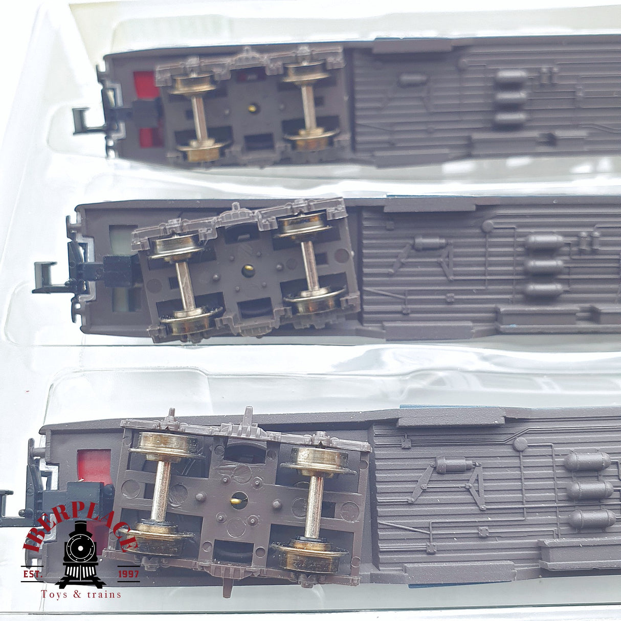 ♻️ 2 mano - Minitrix 18213 set pasajeros con publicidad DB N escala 1:160 TEN04