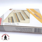 ♻️ 2 mano - Arnold 0180 set Locomotora Lufthansa Airport Express N escala 1:160 TEN04