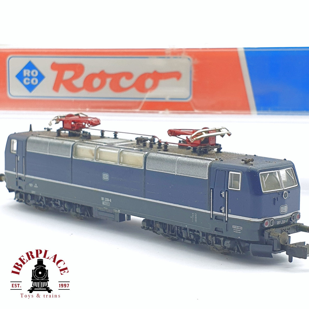 ♻️ 2 mano - Roco 23330 Locomotora BR 181 DB  N escala 1:160 TEN04