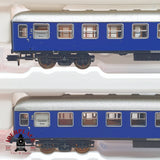 ♻️ 2 mano - Roco 2x 24012 24013 set pasajeros Scharnow Reisen DB N escala 1:160 TEN04