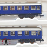 ♻️ 2 mano - Roco 2x 24012 24013 set pasajeros Scharnow Reisen DB N escala 1:160 TEN04