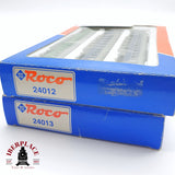 ♻️ 2 mano - Roco 2x 24012 24013 set pasajeros Scharnow Reisen DB N escala 1:160 TEN04
