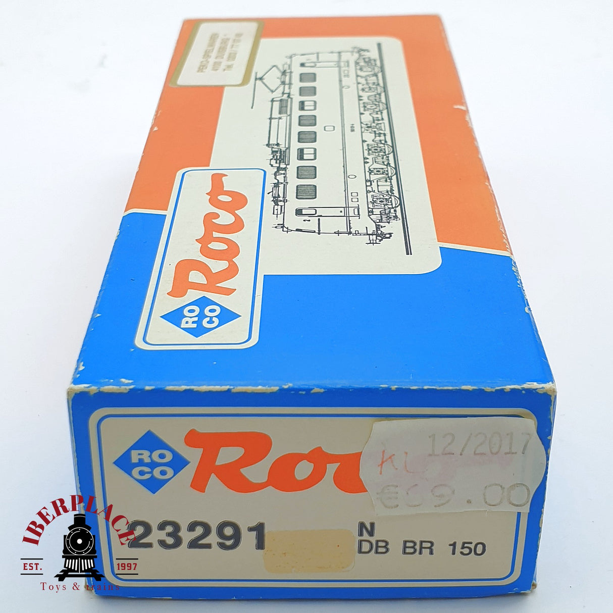 ♻️ 2 mano - Roco 23291 Locomotora BR 150 DB N escala 1:160 TEN04