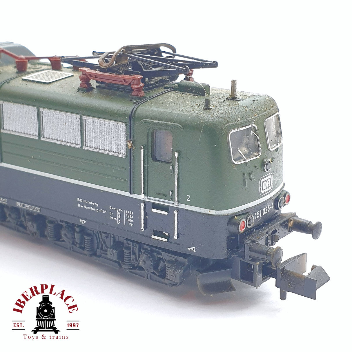 ♻️ 2 mano - Minitrix 12056 Locomotora BR 151 DB N escala 1:160 TEN04
