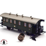 ♻️ 2da mano - DC BRAWA vagón pasajeros DB clase 2 H0 escala 1:87 E13