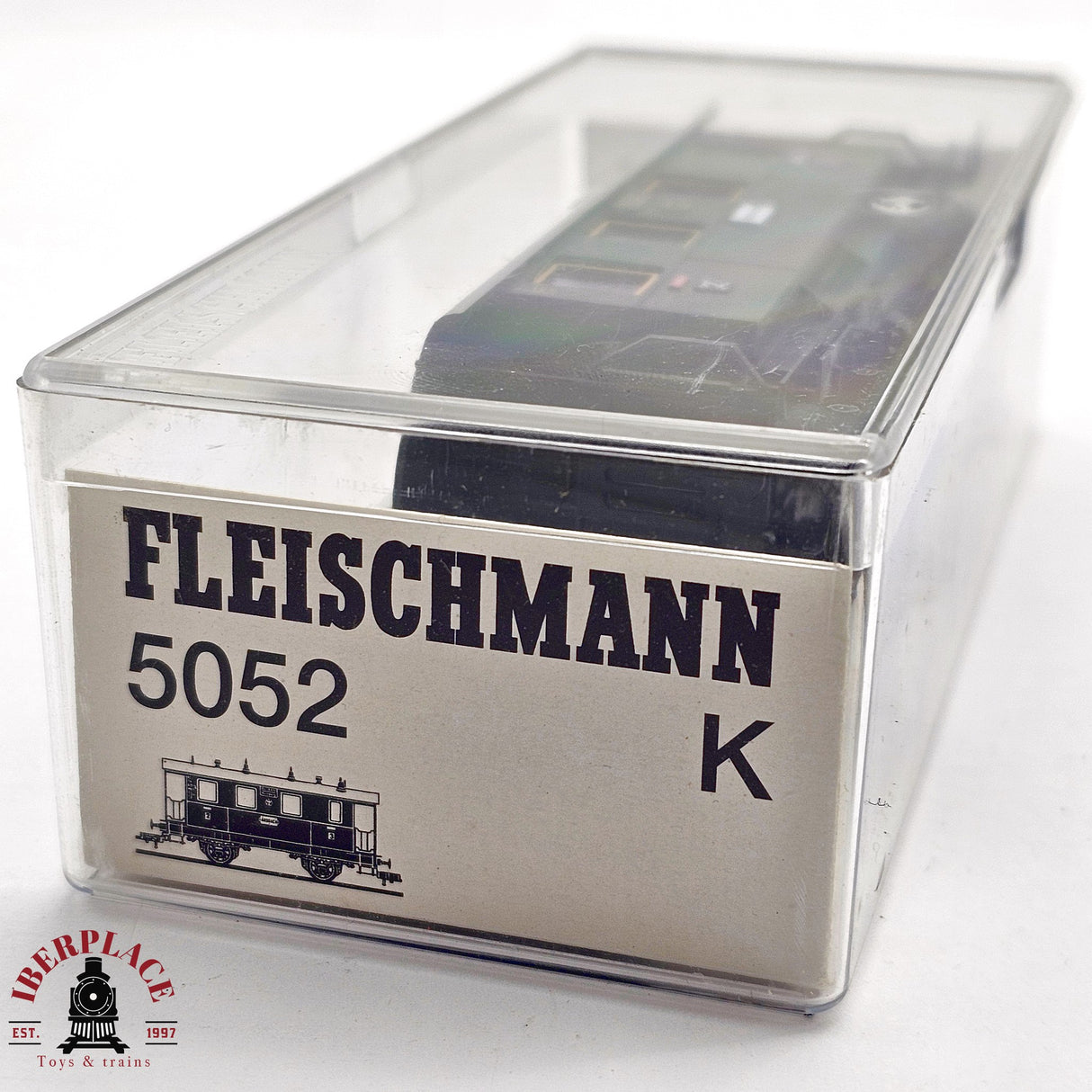 ♻️ 2da mano - DC Fleischmann 5052K vagón pasajeros DR 049 clase 2-3 H0 escala 1:87 E13