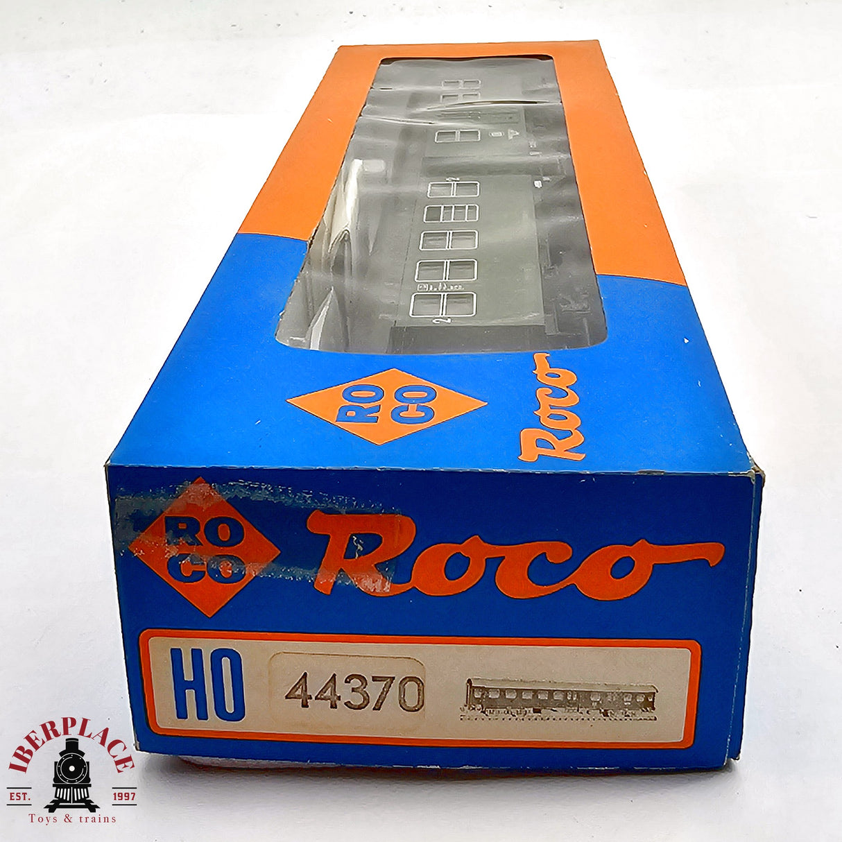 ♻️ 2da mano - DC Roco 4254S vagón pasajeros DB Clase 2 H0 escala 1:87 E13