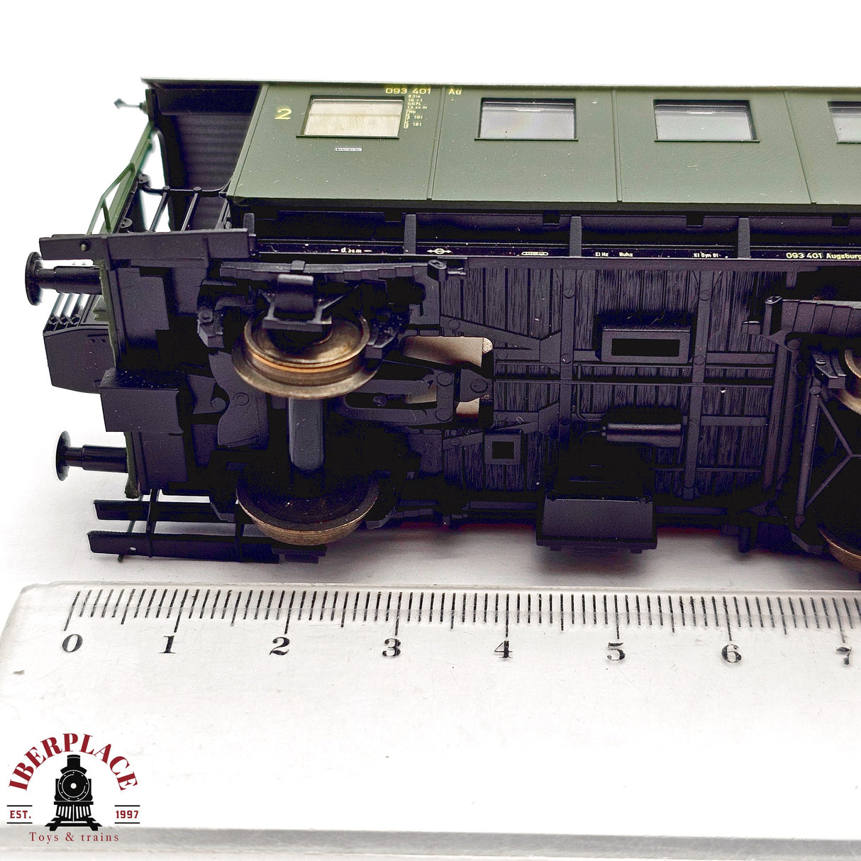 ♻️ 2da mano - DC Roco 44858 vagón pasajeros DB Clase 2 H0 escala 1:87 E13