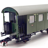 ♻️ 2da mano - DC Roco 44858 vagón pasajeros DB Clase 2 H0 escala 1:87 E13 2/4