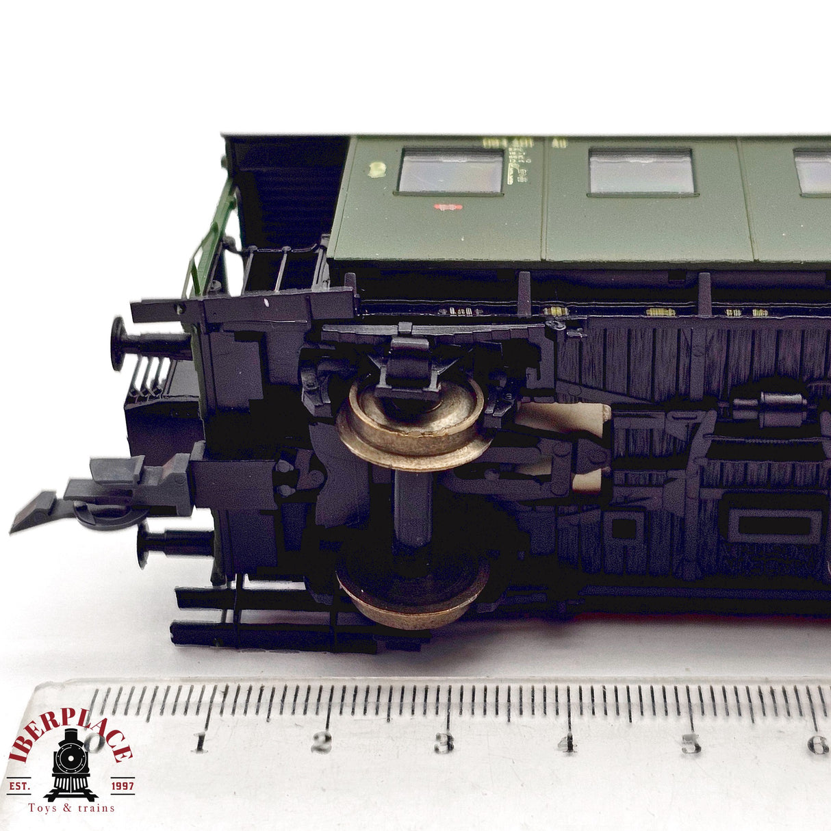 ♻️ 2da mano - DC Roco 44858 vagón pasajeros DB Clase 2 H0 escala 1:87 E13 2/4