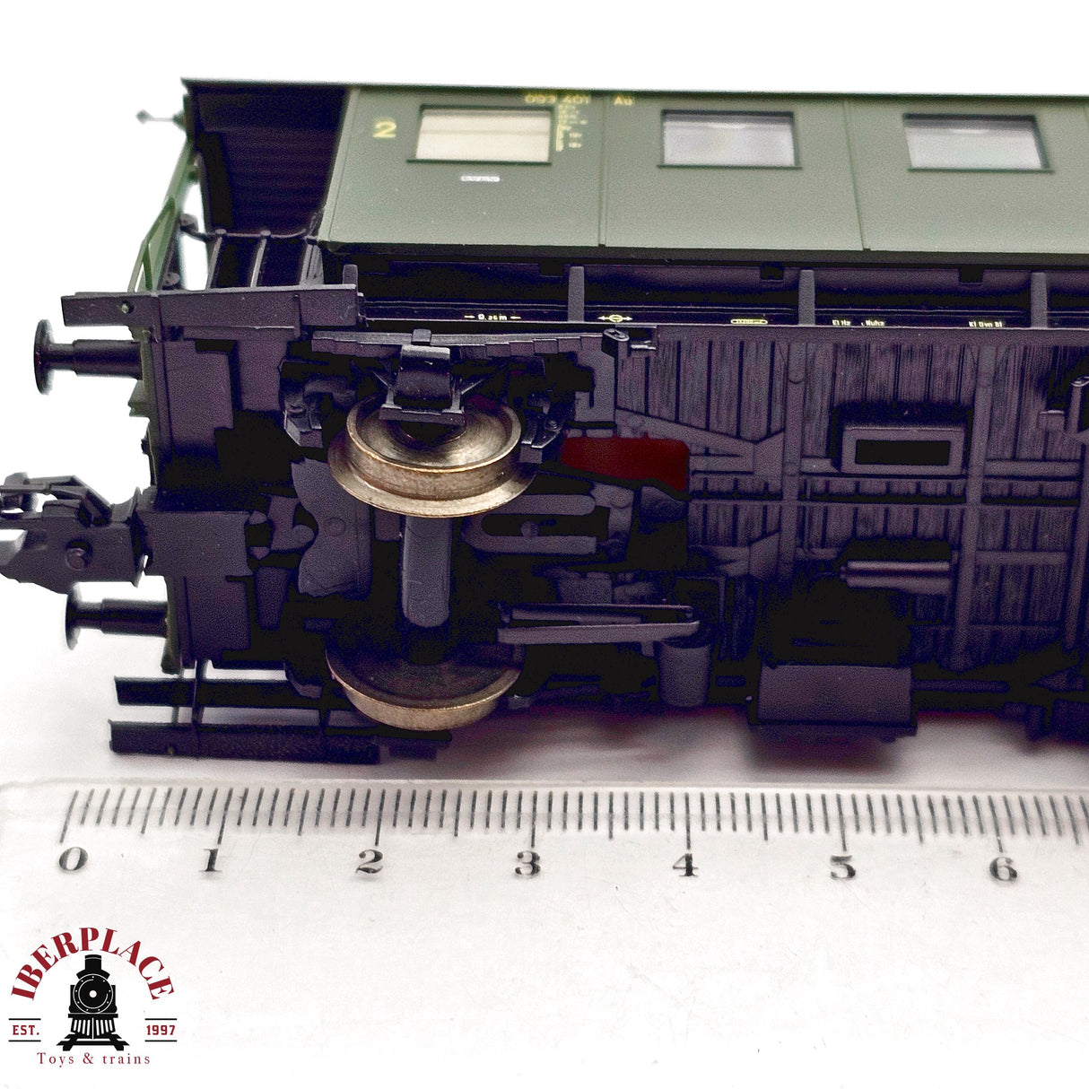 ♻️ 2da mano - DC Roco 44858 vagón pasajeros DB Clase 2 H0 escala 1:87 E13 3/4