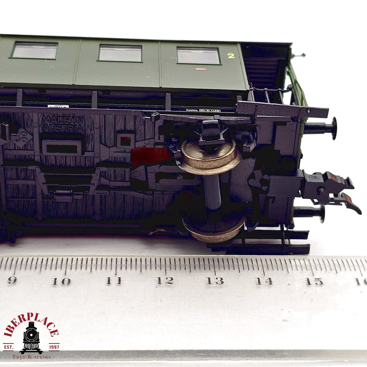 ♻️ 2da mano - DC Roco 44858 vagón pasajeros DB Clase 2 H0 escala 1:87 E13 3/4