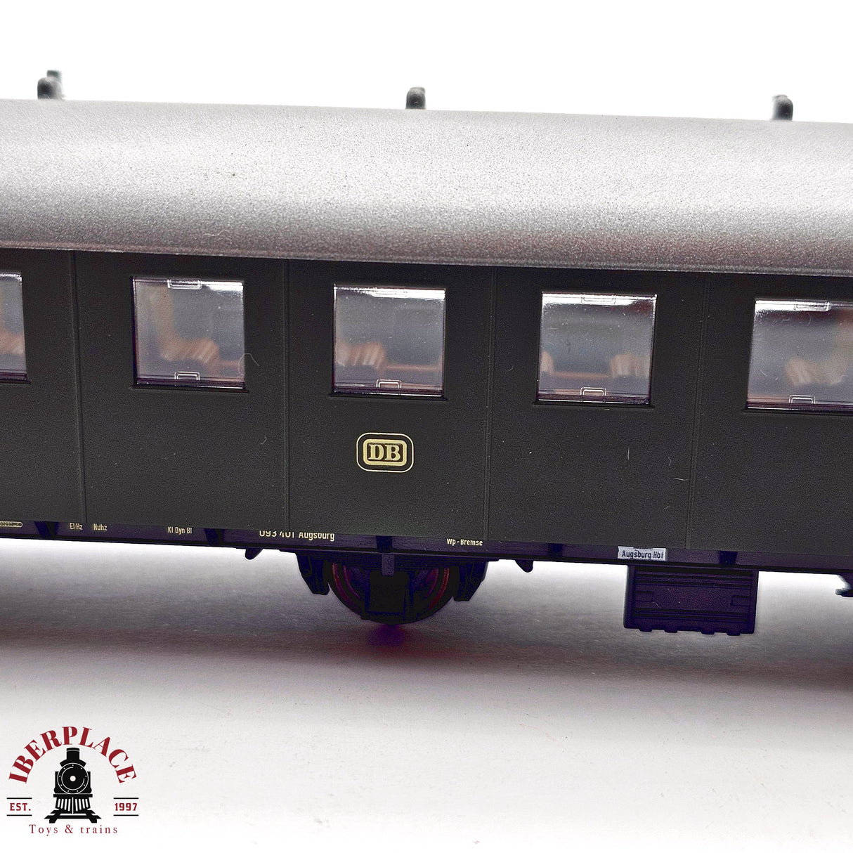 ♻️ 2da mano - DC Roco 44858 vagón pasajeros DB Clase 2 H0 escala 1:87 E13 4/4