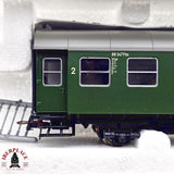 ♻️ 2da mano - DC Roco 2x 44252 vagones pasajeros DB Clase 2 H0 escala 1:87 E13