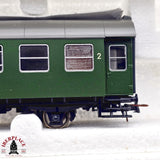 ♻️ 2da mano - DC Roco 2x 44252 vagones pasajeros DB Clase 2 H0 escala 1:87 E13