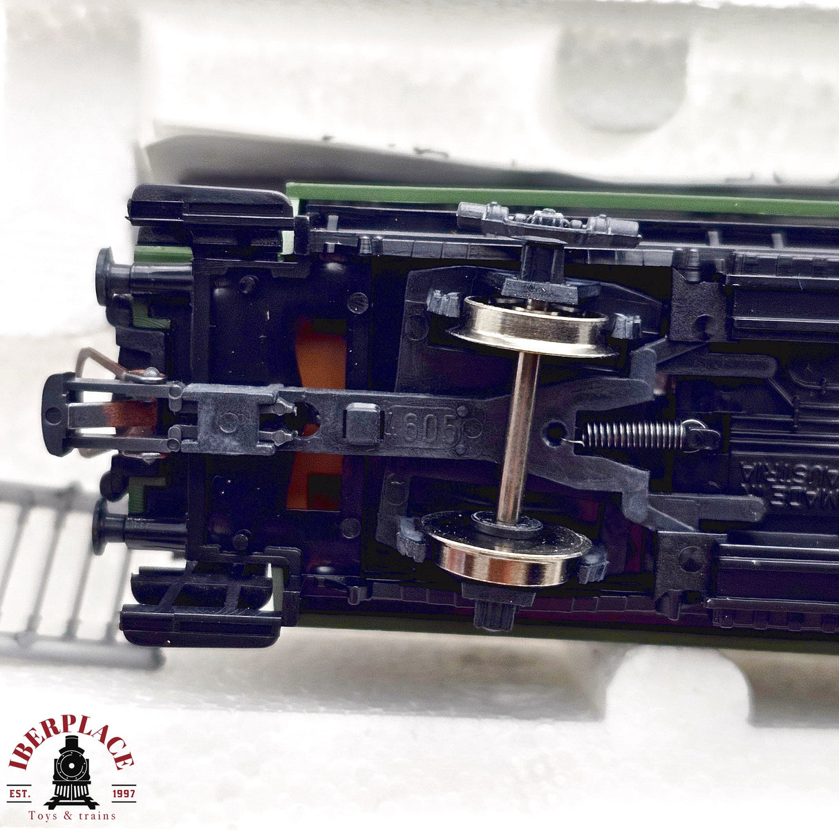 ♻️ 2da mano - DC Roco 2x 44252 vagones pasajeros DB Clase 2 H0 escala 1:87 E13