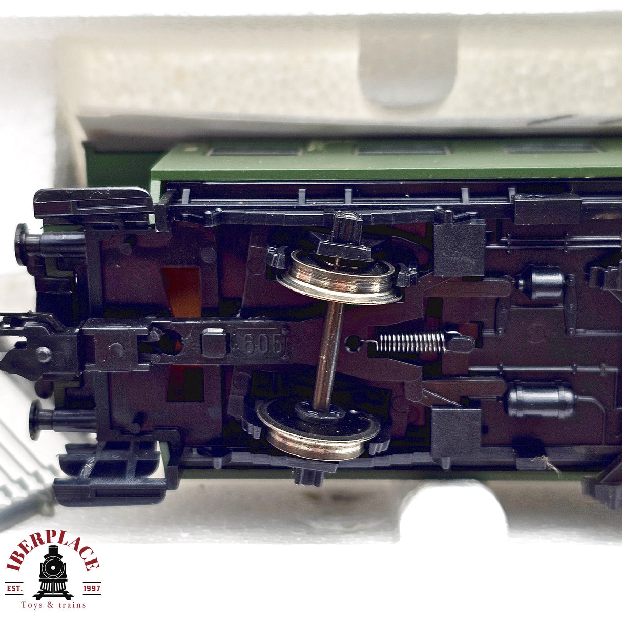 ♻️ 2da mano - DC Roco 2x 44252 vagones pasajeros DB Clase 2 H0 escala 1:87 E13