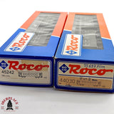 ♻️ 2da mano - DC Roco 2x vagones pasajeros DB Clase 2 H0 escala 1:87 E13