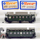 ♻️ 2da mano -  RESTAURAR DC Roco 2x vagones pasajeros DB Clase 2 H0 escala 1:87 E13