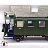 ♻️ 2da mano -  RESTAURAR DC Roco 2x vagones pasajeros DB Clase 2 H0 escala 1:87 E13