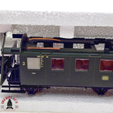 ♻️ 2da mano -  RESTAURAR DC Roco 2x vagones pasajeros DB Clase 2 H0 escala 1:87 E13