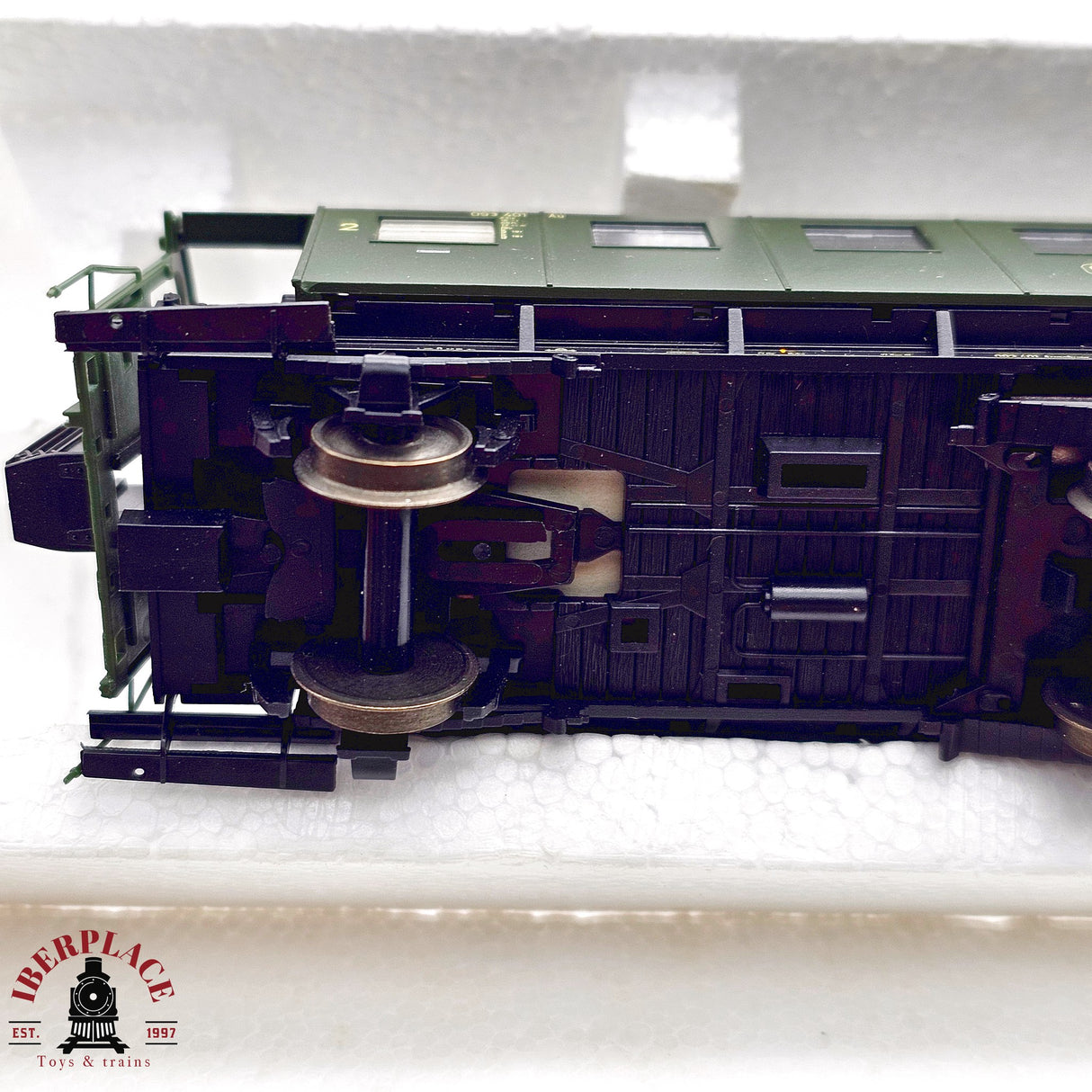 ♻️ 2da mano -  RESTAURAR DC Roco 2x vagones pasajeros DB Clase 2 H0 escala 1:87 E13