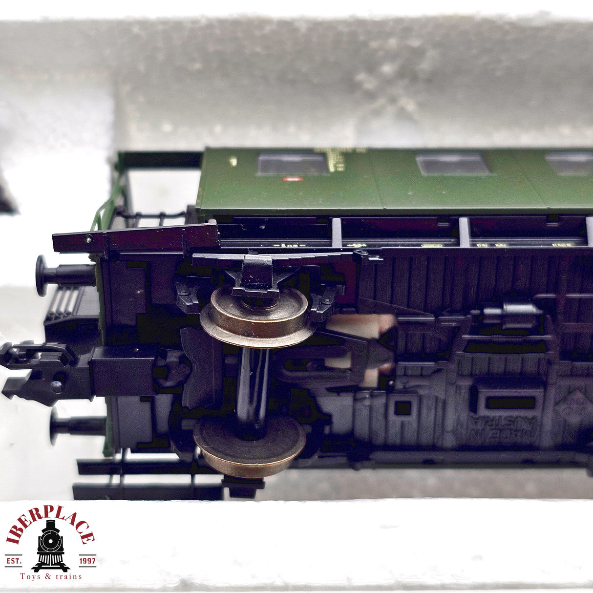 ♻️ 2da mano -  RESTAURAR DC Roco 2x vagones pasajeros DB Clase 2 H0 escala 1:87 E13