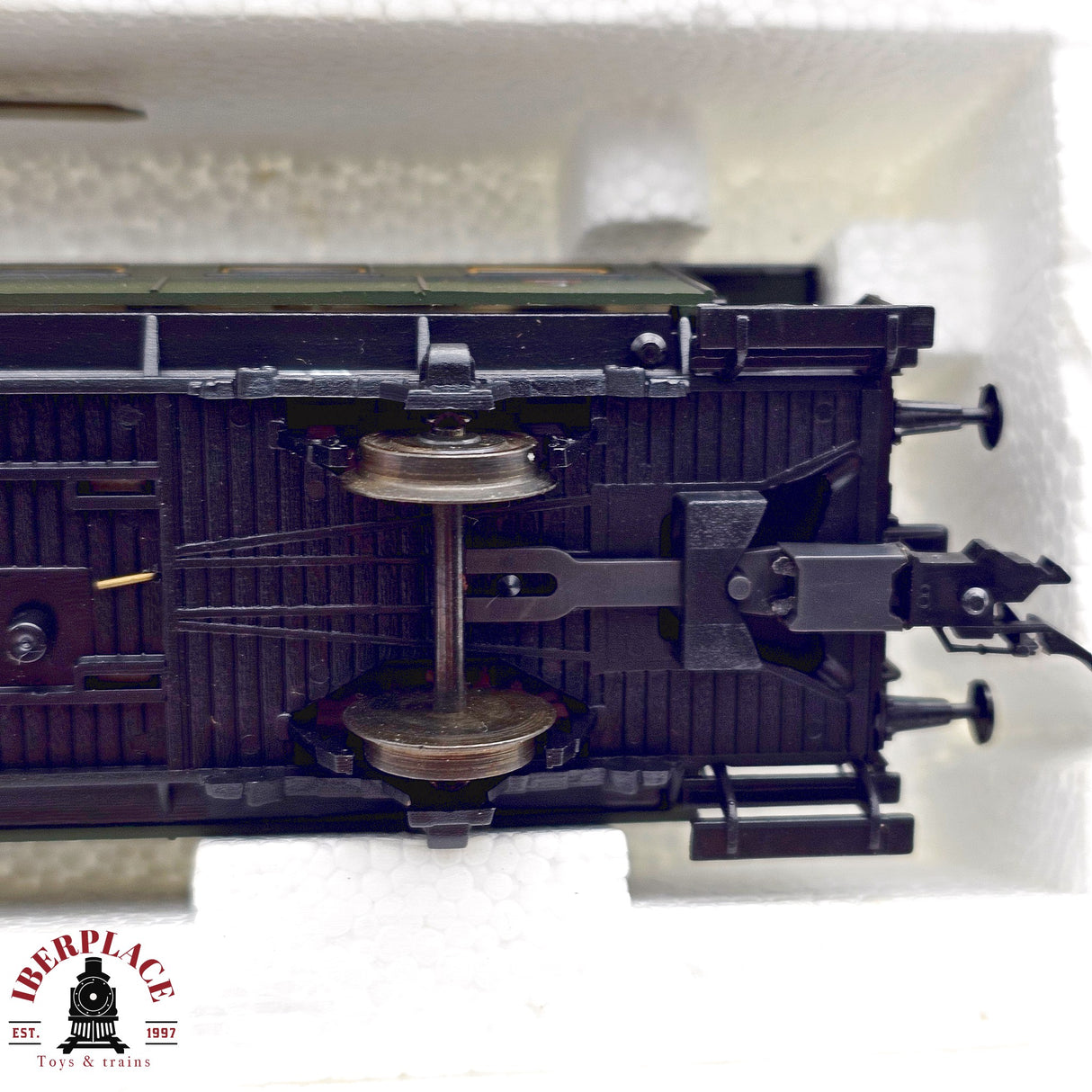 ♻️ 2da mano -  DC Roco 2x vagones pasajeros DB DRG Clase 3 H0 escala 1:87 E13