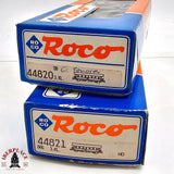 ♻️ 2da mano -  DC Roco 2x vagones pasajeros DB DRG Clase 3 H0 escala 1:87 E13