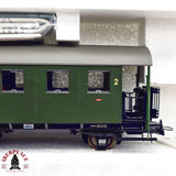 ♻️ 2da mano -  DC Roco 2x vagones pasajeros DB Clase 1-2 H0 escala 1:87 E13