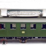 ♻️ 2da mano -  DC Roco 2x vagones pasajeros DB Clase 1-2 H0 escala 1:87 E13