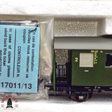 ♻️ 2da mano -  DC Roco 2x vagones pasajeros DB Clase 1-2 H0 escala 1:87 E13