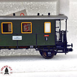 ♻️ 2da mano -  DC Roco 2x 44800 vagones pasajeros DB Clase 2 H0 escala 1:87 E13