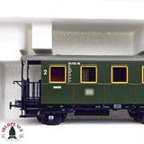 ♻️ 2da mano -  DC Roco 2x 44800 vagones pasajeros DB Clase 2 H0 escala 1:87 E13