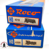 ♻️ 2da mano -  DC Roco 2x 4210 4209 vagones pasajeros K.P.E.V H0 escala 1:87 E13