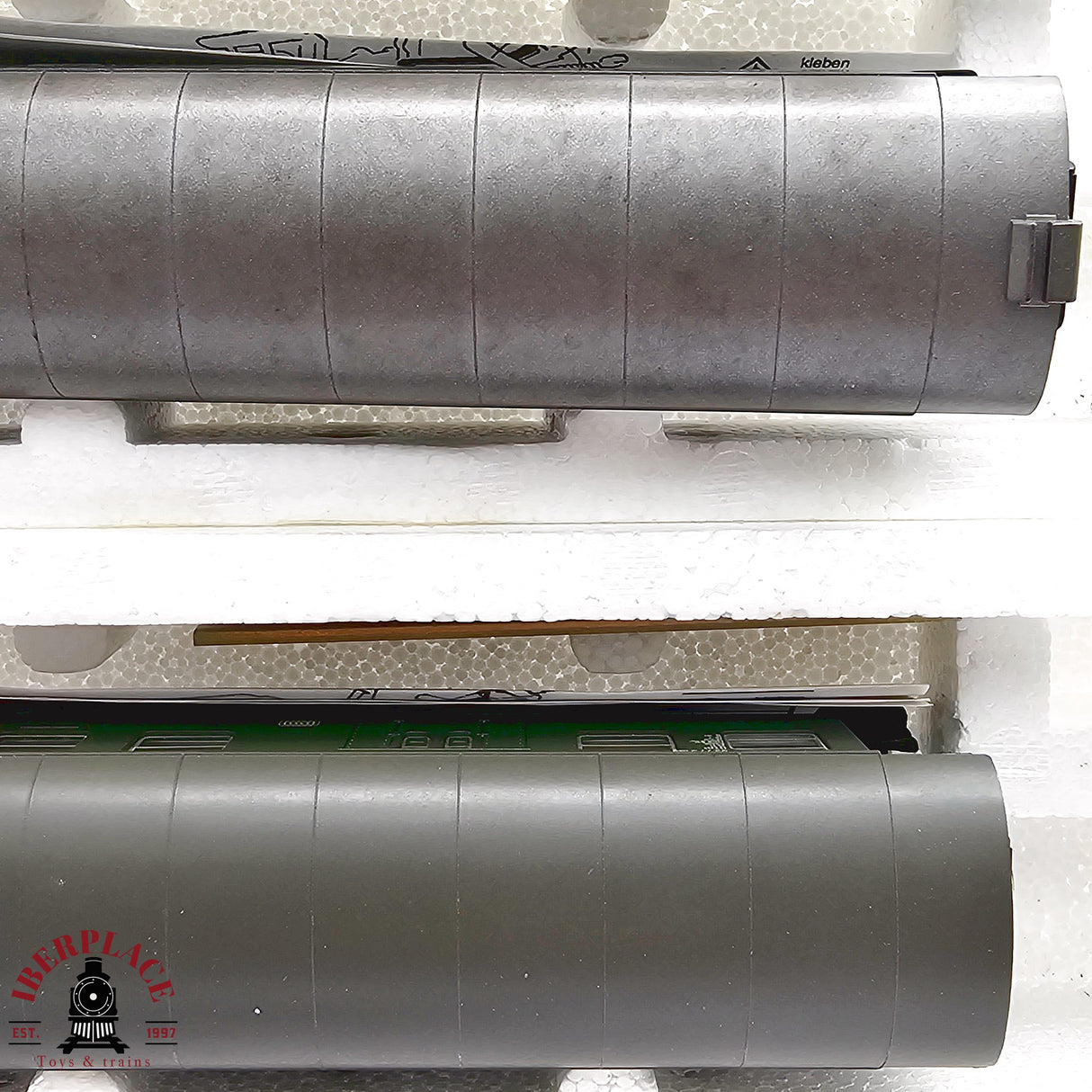 ♻️ 2da mano -  DC Roco 2x vagones pasajeros DB clase 2 H0 escala 1:87 E13